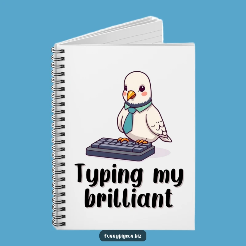 Funny Pigeon Office Notebook: Jot Down Ideas with Humor!